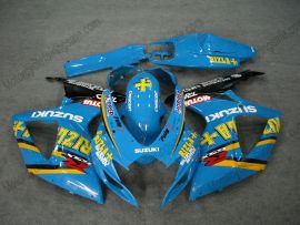 Suzuki GSX-R 600/750 2006-2007 K6 Injection ABS verkleidung - Rizla+ - Blau
