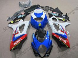 Suzuki GSX-R 1000 2007-2008 K7 Injection ABS verkleidung - Rockstar - Blau/Weiß