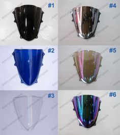 6 x Farbe Suzuki GSX-R 1000 2009-2010 K9 Windschutzscheibe / windschild