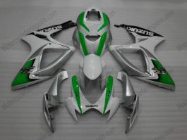 Suzuki GSX-R 600/750 2006-2007 K6 Injection ABS verkleidung - anderen - Grün/Weiß