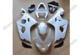 Suzuki GSX-R 600/750 2004-2005 K4 Injection ABS Unlackiert verkleidung - Weiß